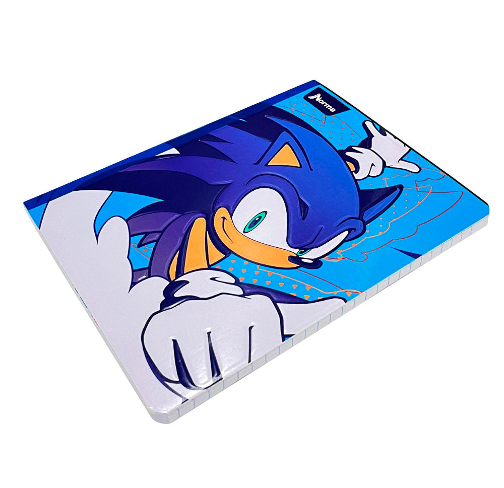 Cuaderno Cosido Norma Sonic Raya Ancha 200 Páginas - Surtido