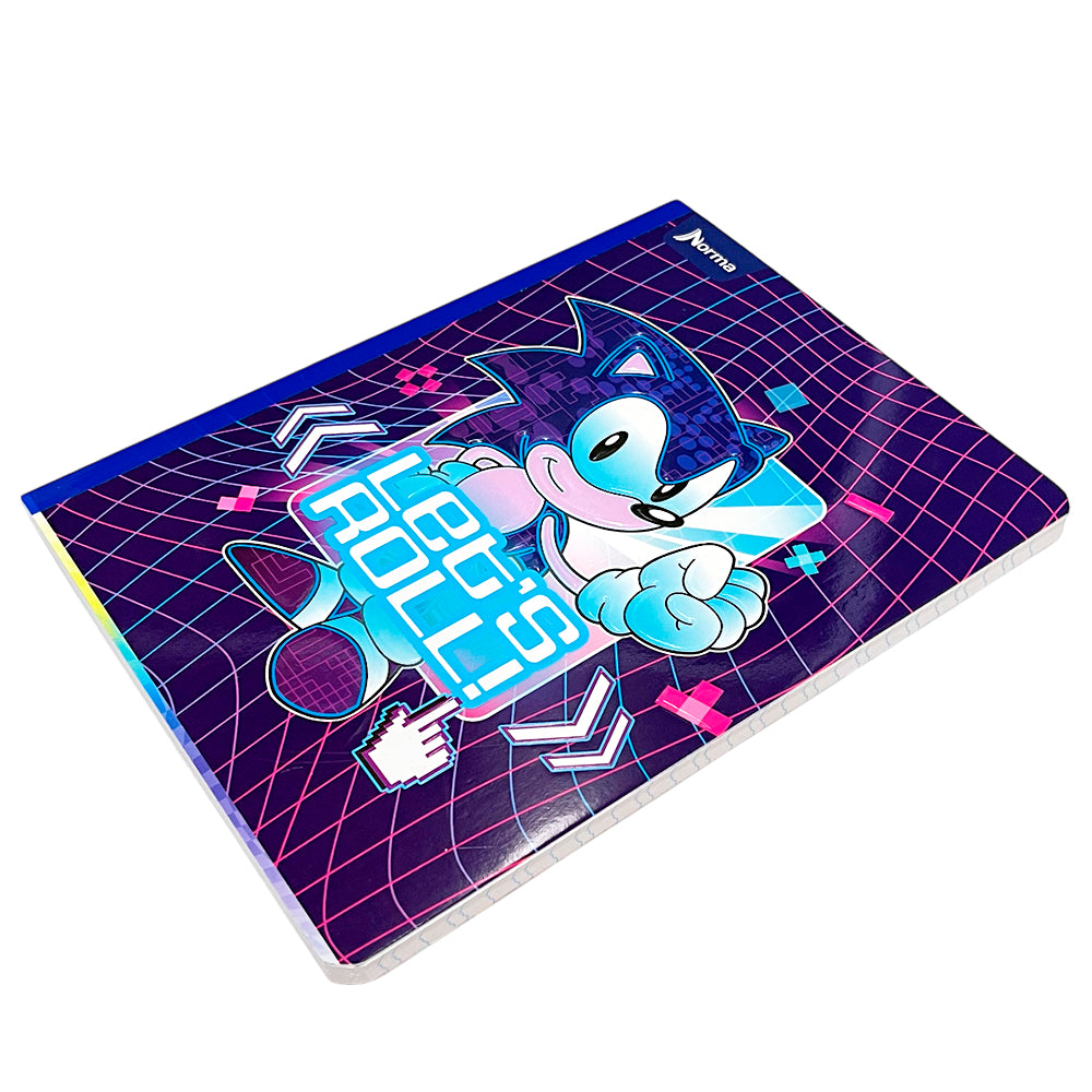 Cuaderno Cosido Norma Sonic / Doble Raya / 200 Páginas - Surtido