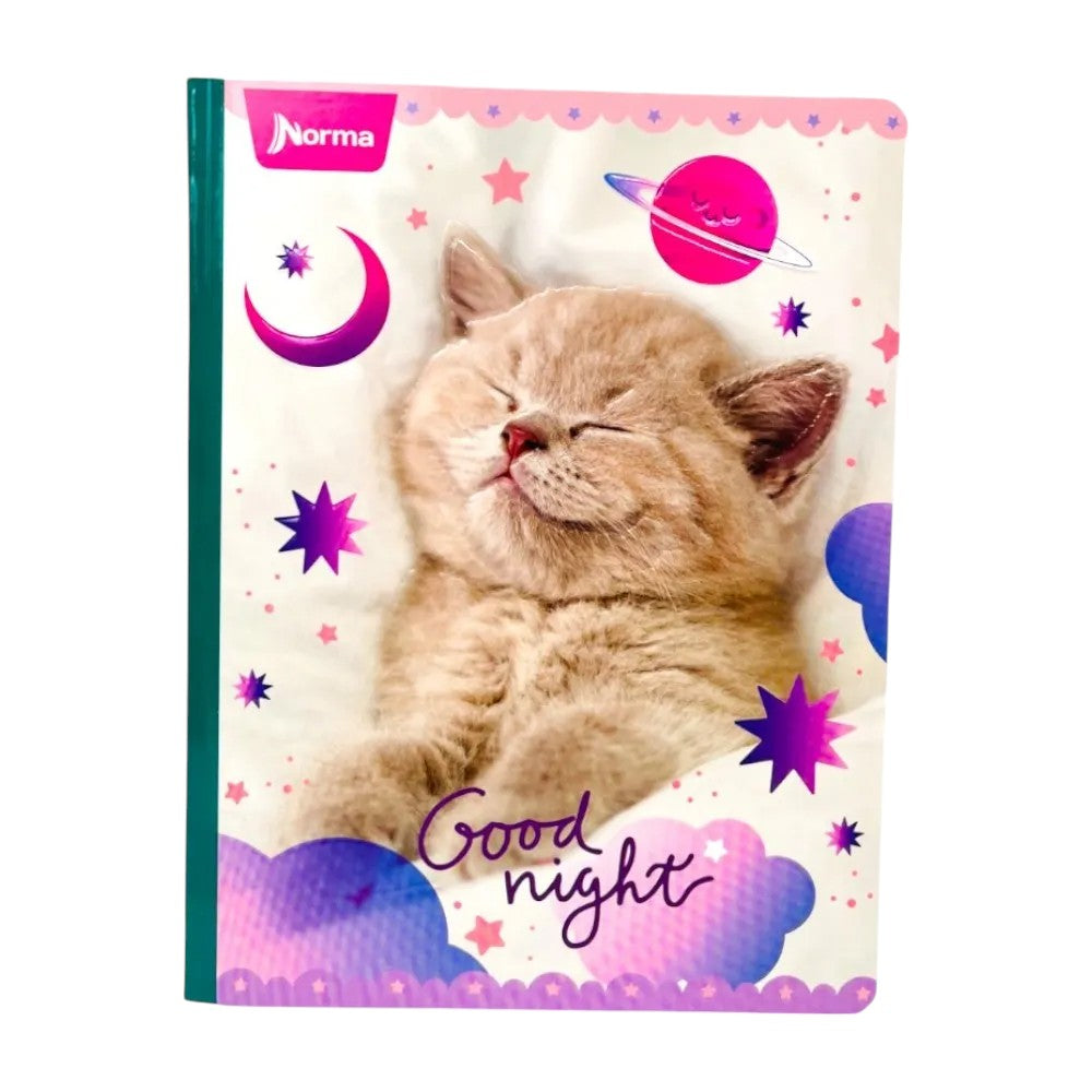 Cuaderno Cosido Norma Cats/Dogs - Raya Ancha / 200 Páginas / Surtido