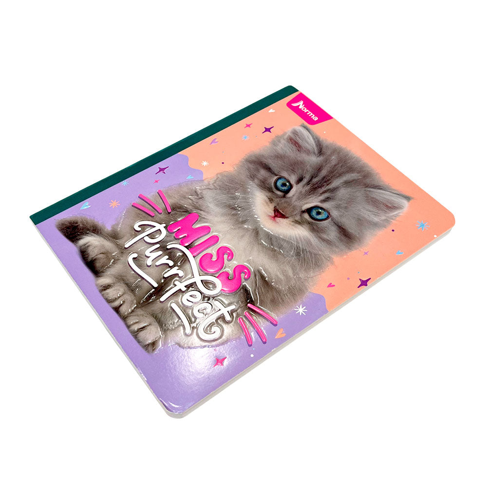 Cuaderno Cosido Norma Cats/Dogs - Raya Ancha / 200 Páginas / Surtido