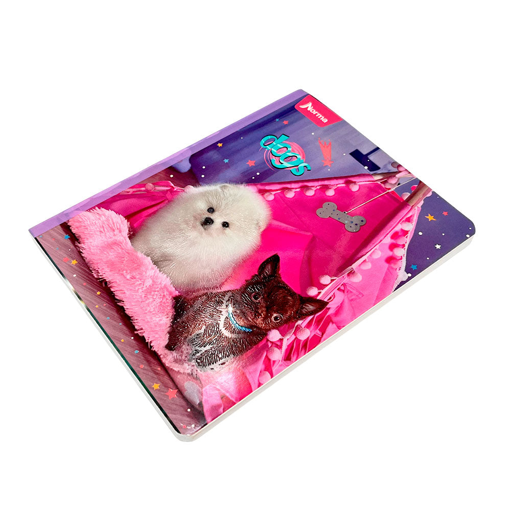 Cuaderno Cosido Norma Cats/Dogs - Raya Ancha / 200 Páginas / Surtido