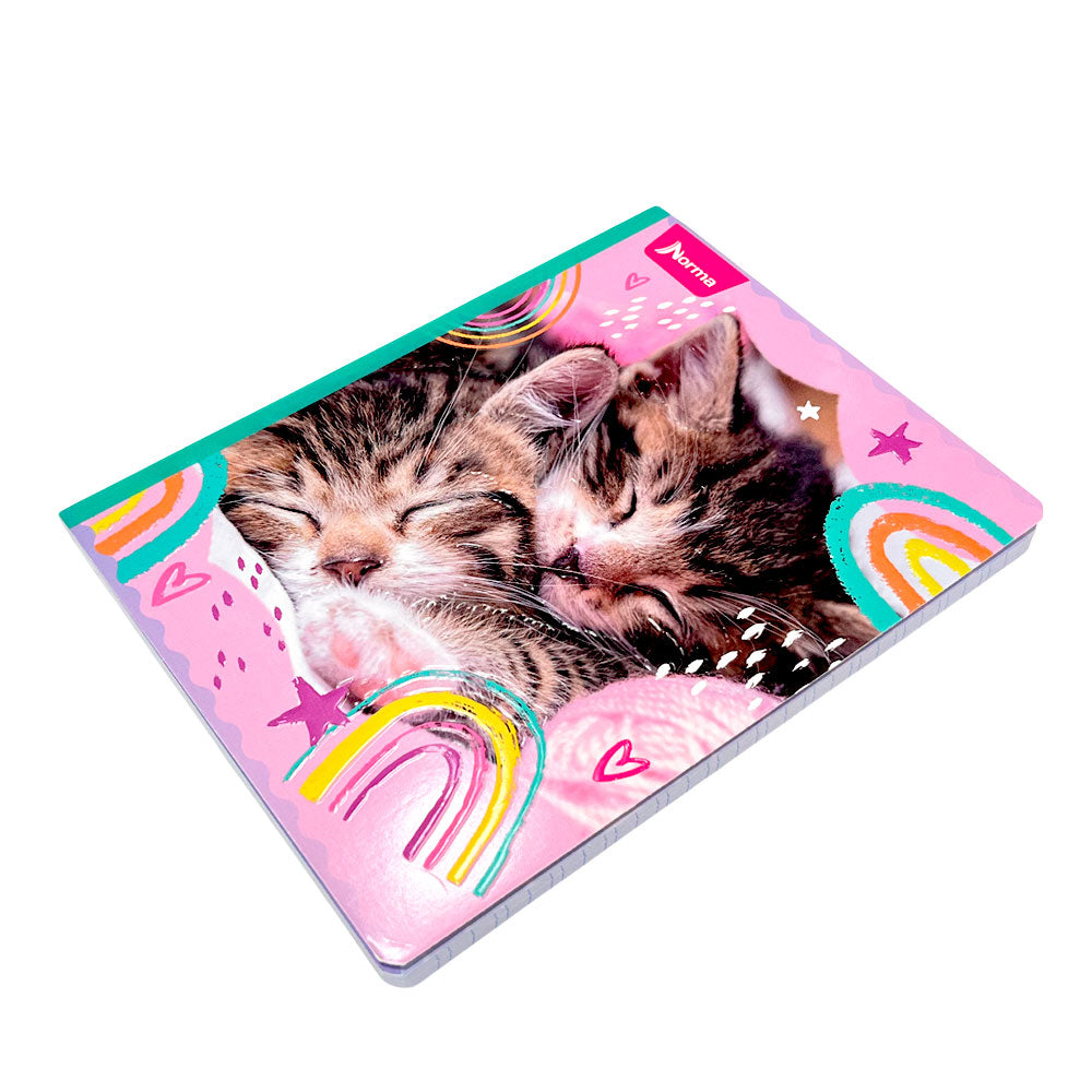 Cuaderno Cosido Norma Cats/Dogs - Raya Ancha / 200 Páginas / Surtido