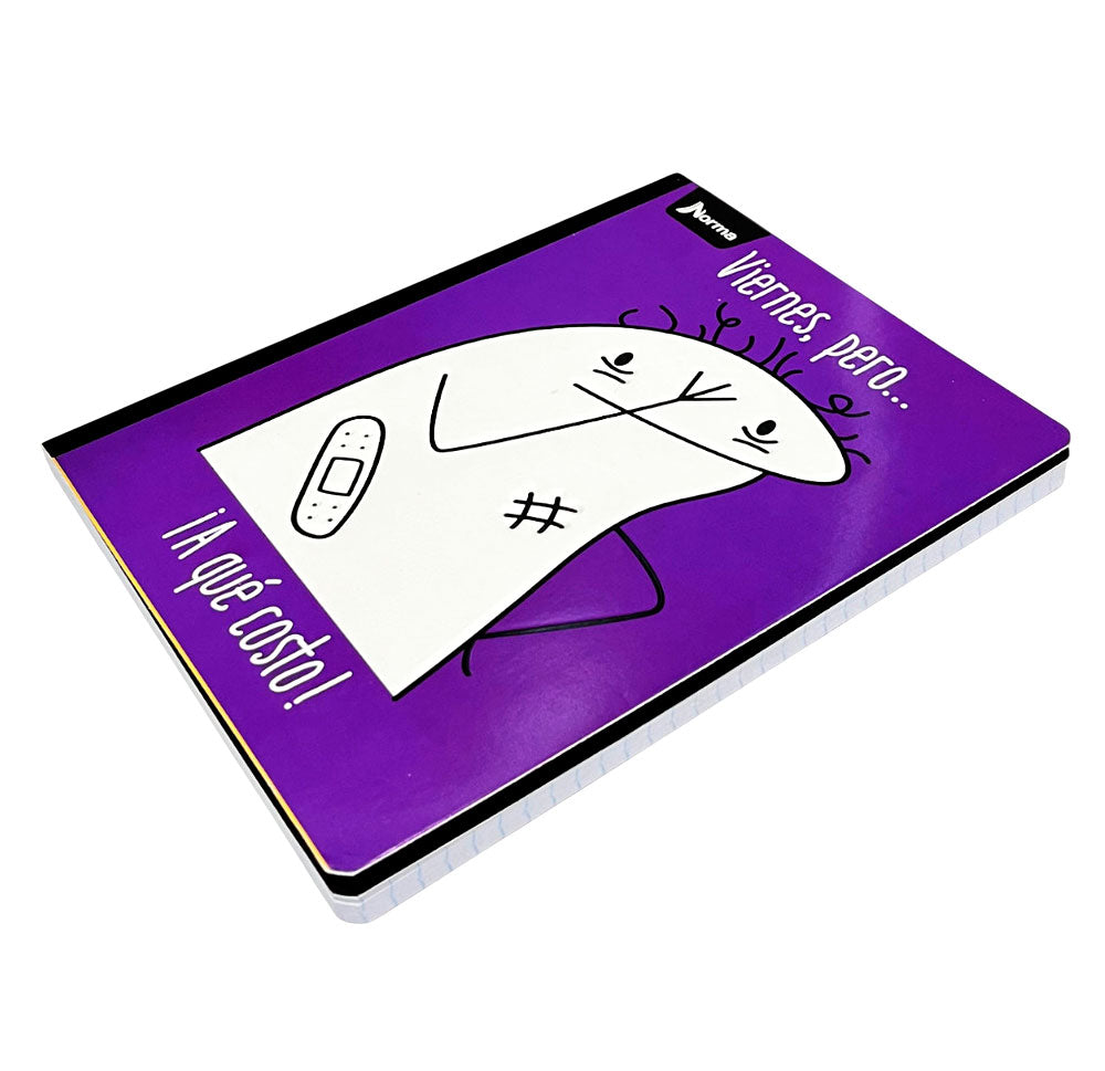 Cuaderno Cosido Norma Flork 200 Páginas de Cuadrito - Surtido