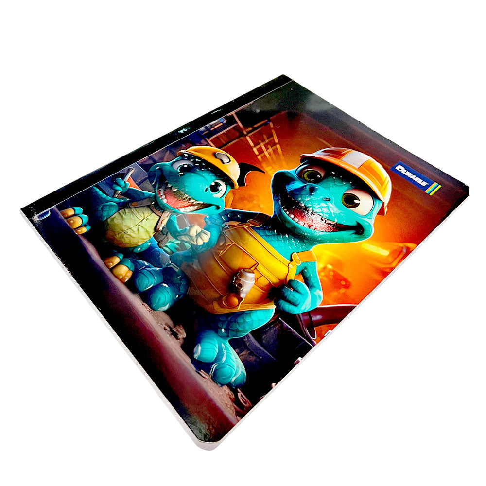 Cuaderno Cosido Grande Durable Para Niño / 200 Páginas / Doble Raya / Surtido