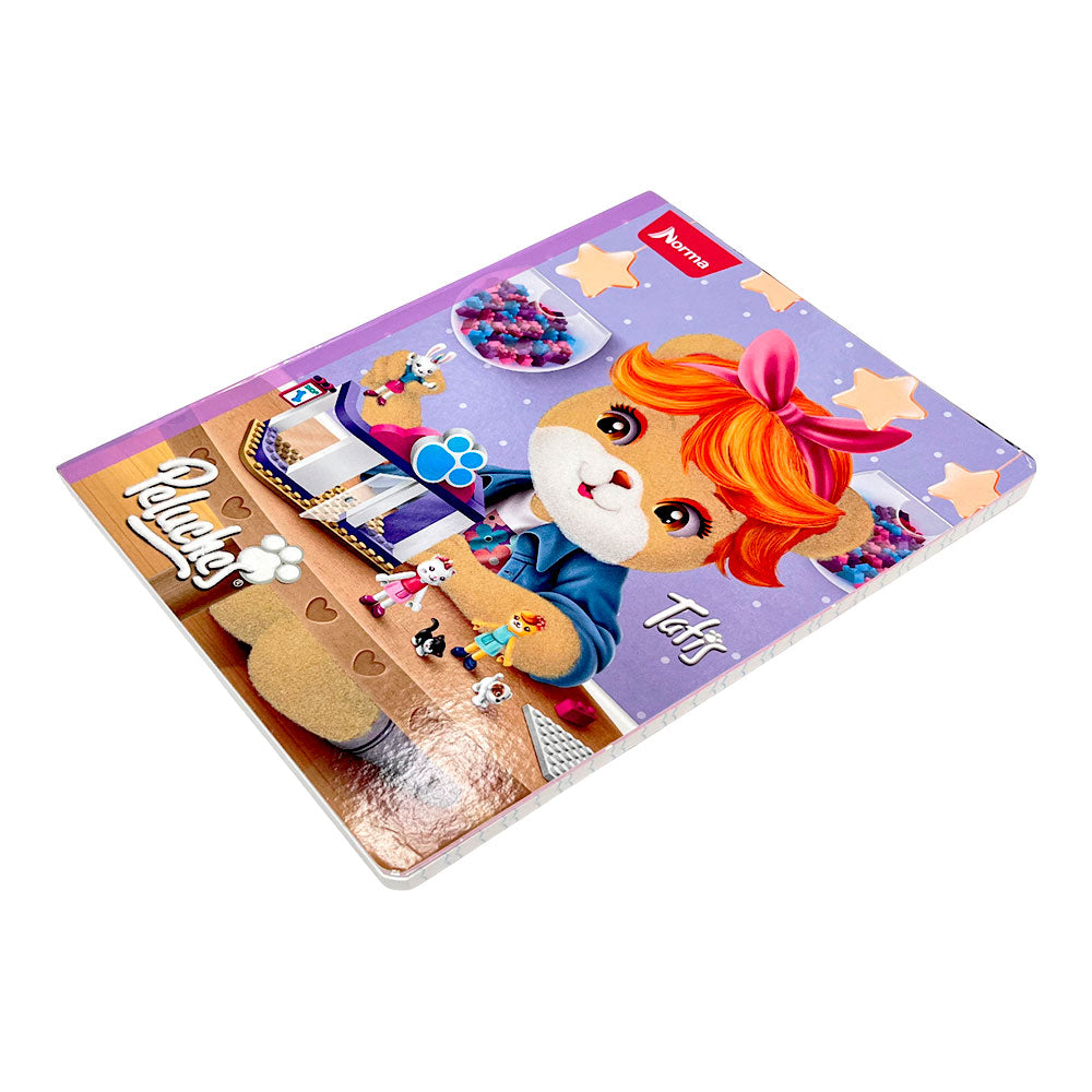 Cuaderno Cosido Grande Norma Peluches - Doble Raya / 200 Páginas / Surtido