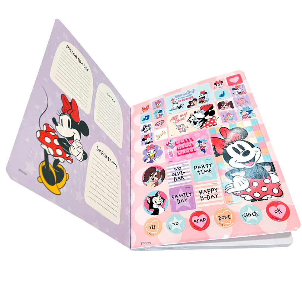 Cuaderno Grande Cosido Norma Minnie de Cuadrito / 200 Páginas / Surtido