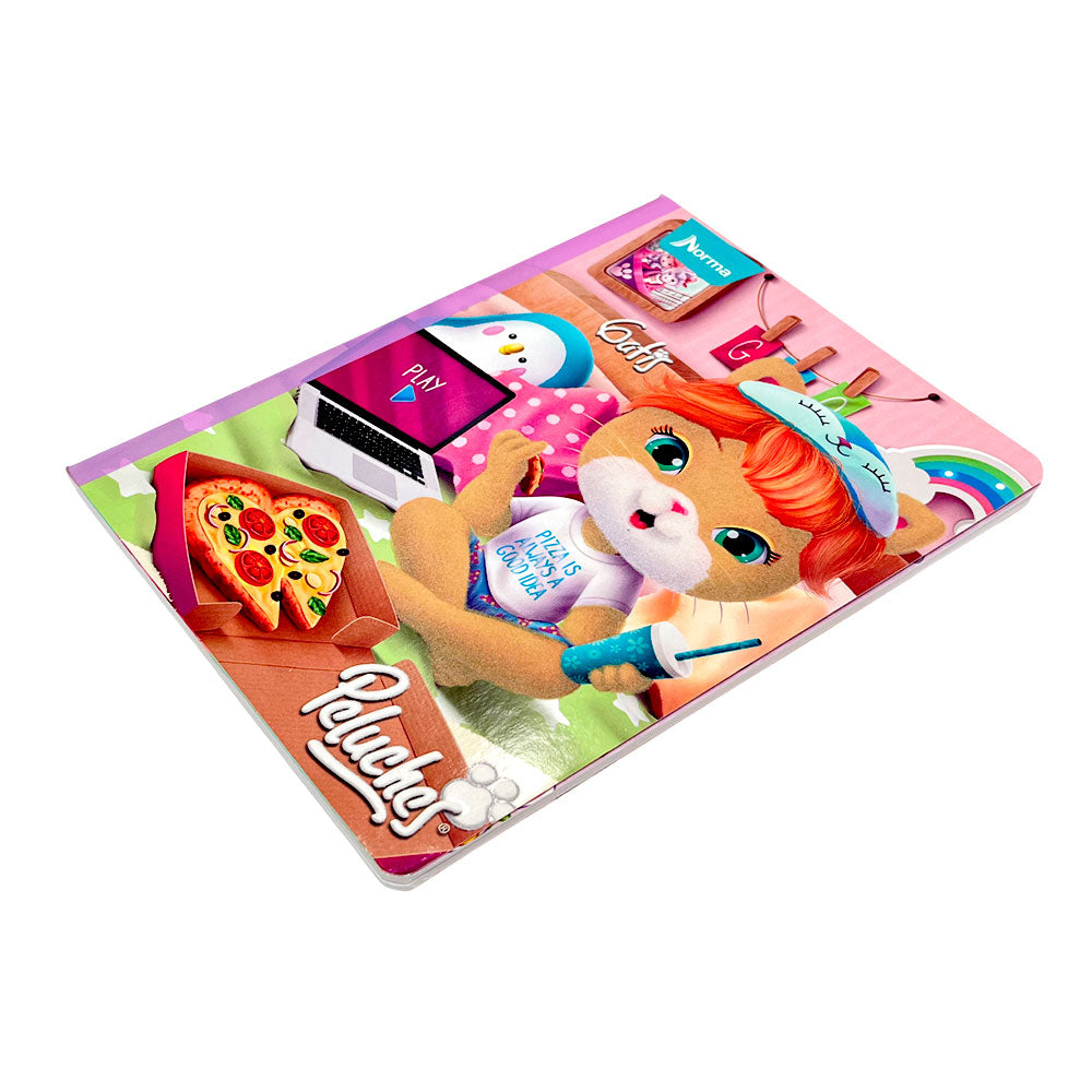 Cuaderno Cosido Grande Norma Peluches - Dibujo / 200 Páginas / Surtido