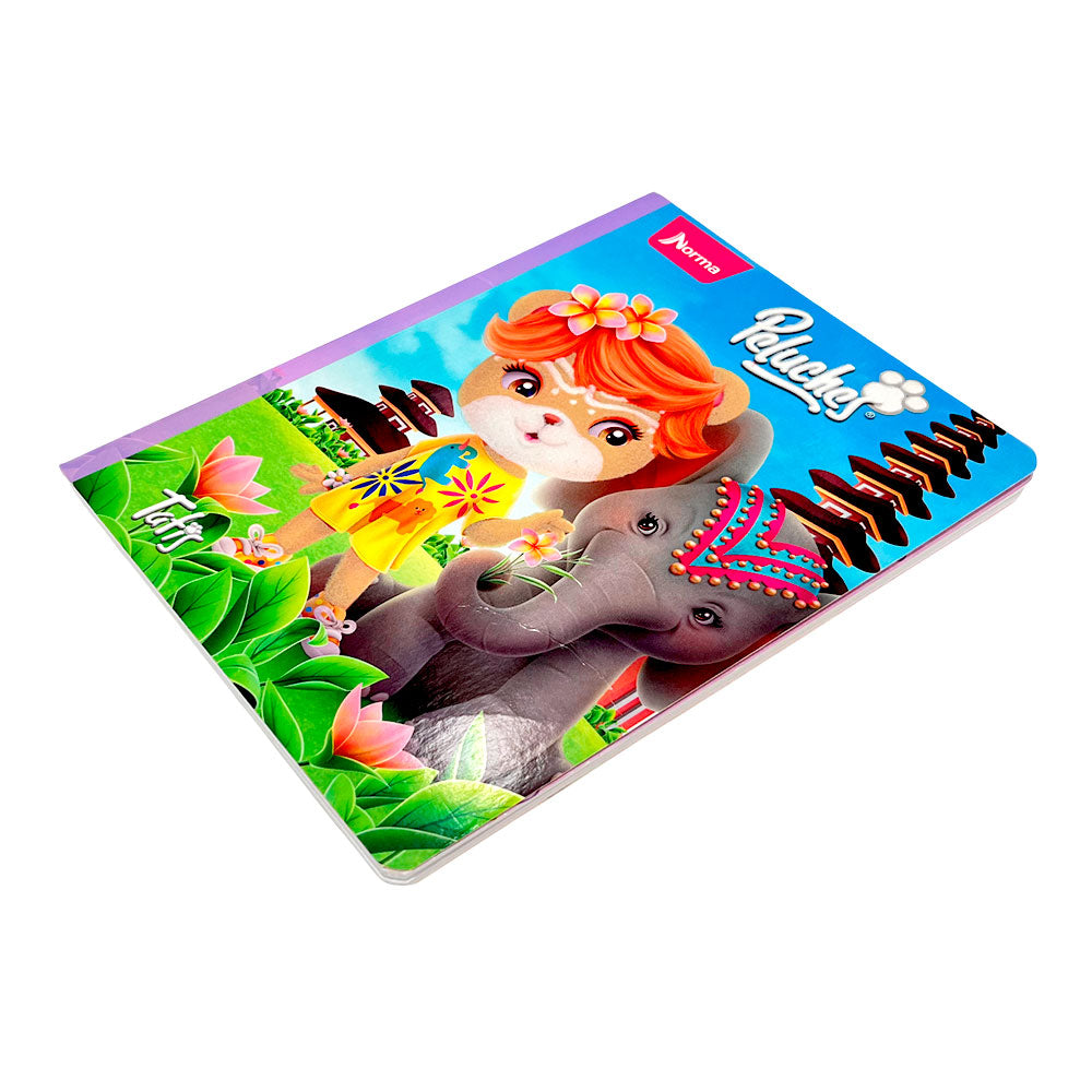 Cuaderno Cosido Grande Norma Peluches - Dibujo / 200 Páginas / Surtido
