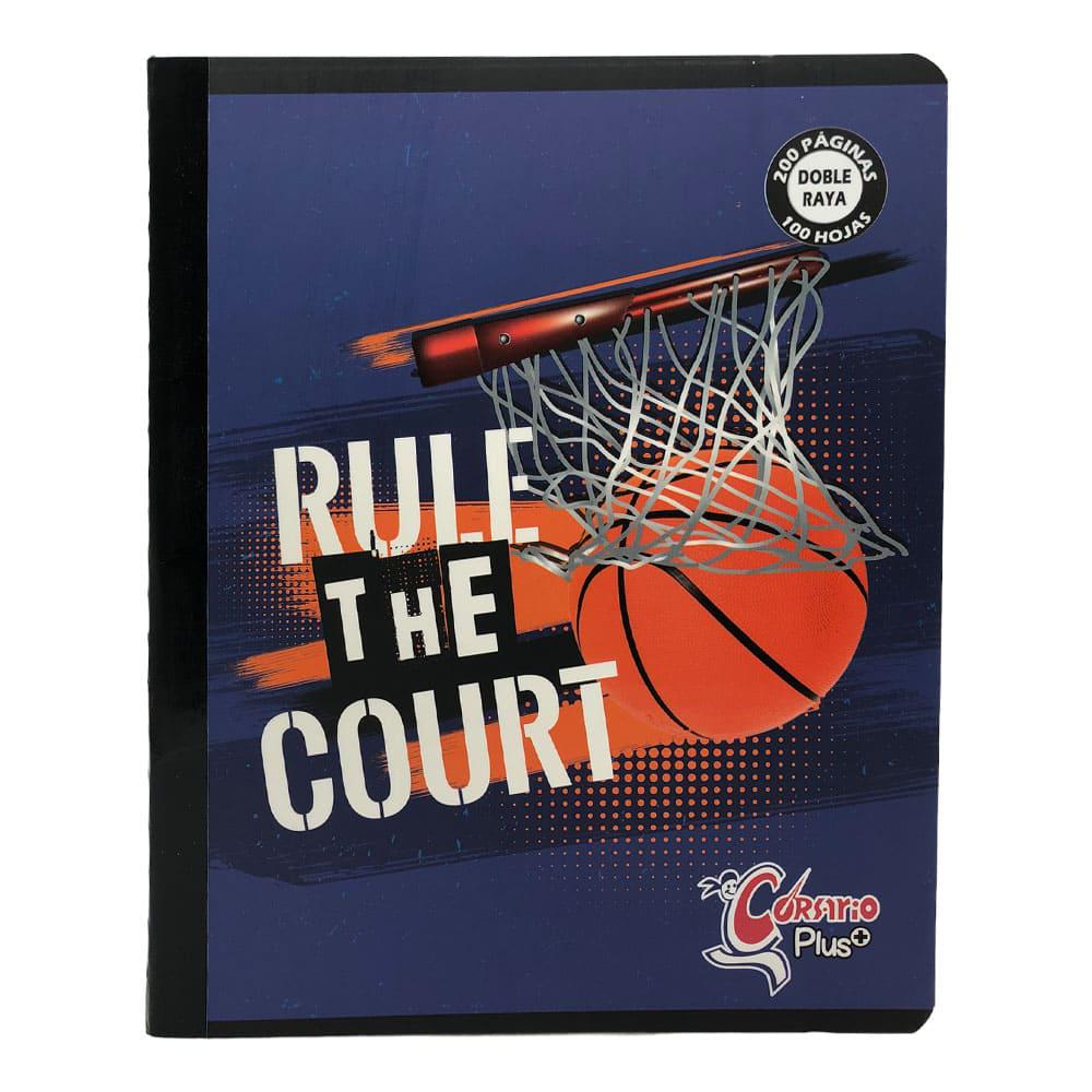 Cuaderno Cosido Corsario Plus Doble Raya 200 Páginas