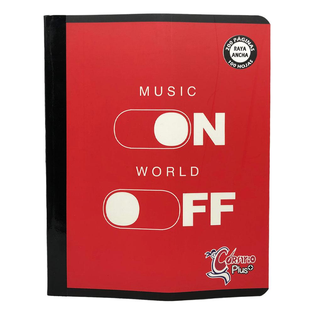 Cuaderno Corsario Plus Cosido Grande 200P R/A Boys Cor Plus