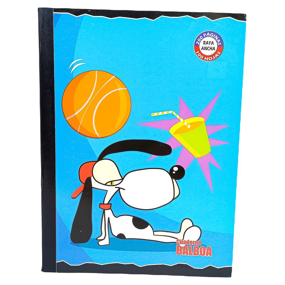 Cuaderno Cosido Grande Raya Ancha Balboa 200 Páginas - Surtido