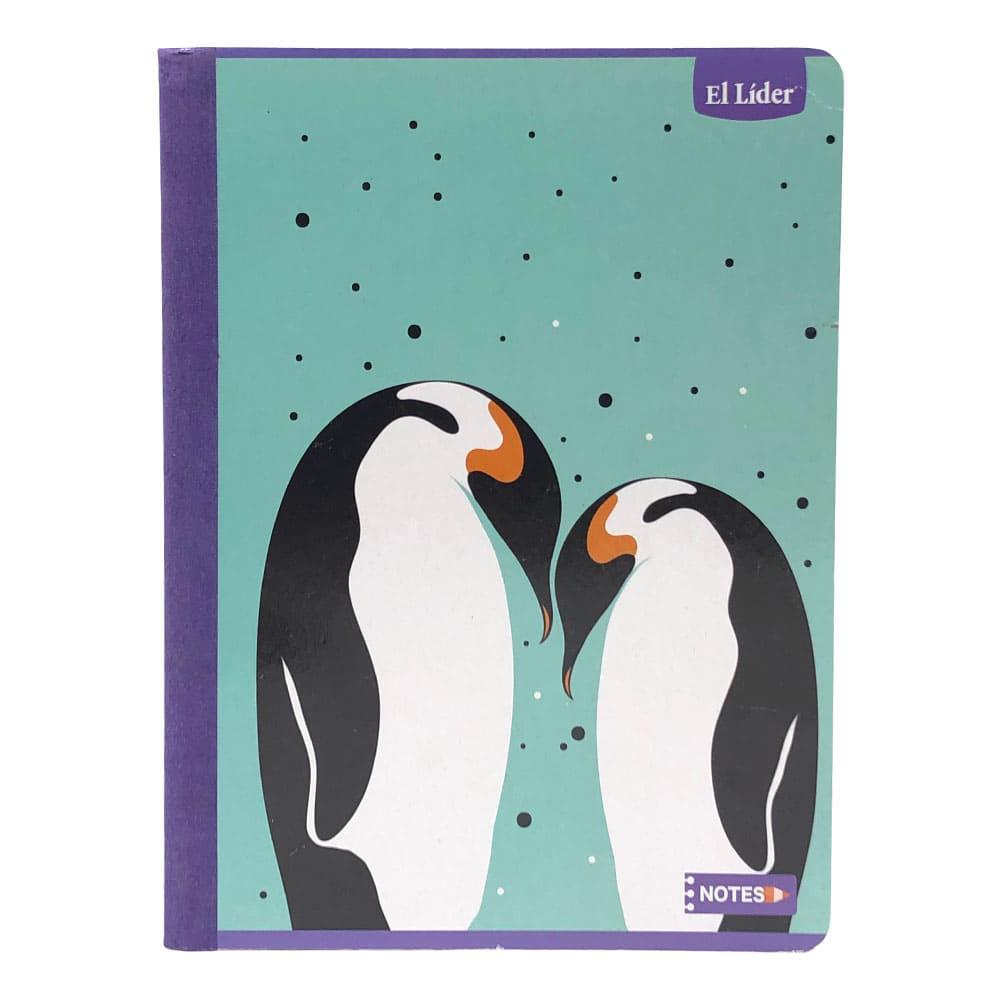 Cuaderno Cosido Grande El Líder Raya Ancha 200 Páginas