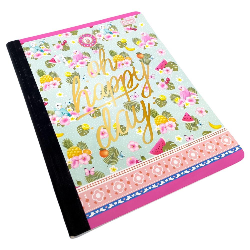 Cuaderno Grande Cosido Tilibra Raya Ancha 200 Páginas - Surtido