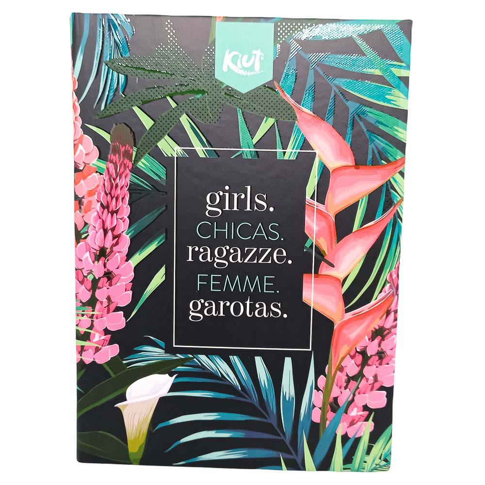 Cuaderno Cosido Grande Raya Ancha Norma Kiut / 200 Páginas / Surtido
