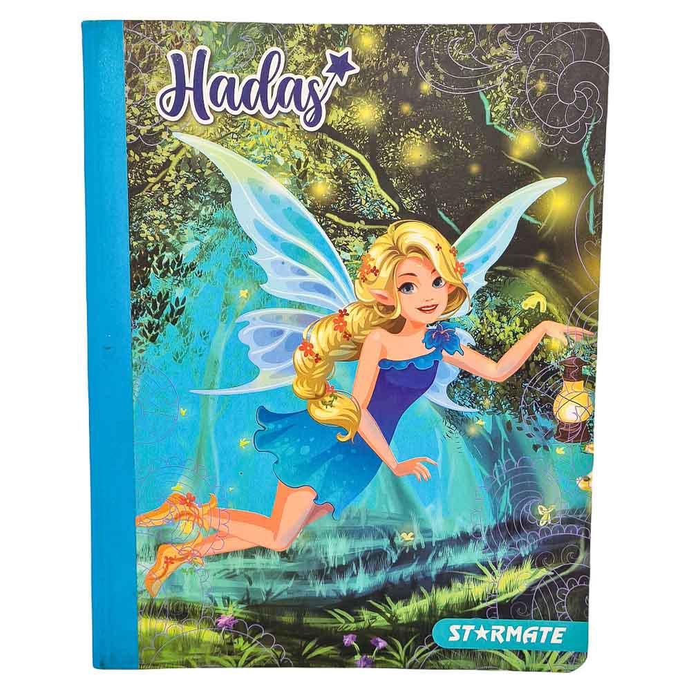 Cuaderno Cosido Grande Raya Ancha Starmate Hadas 200 Páginas - Surtido