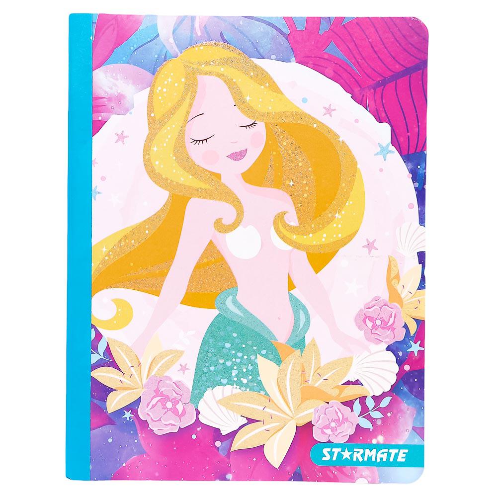 Cuaderno Cosido Grande Raya Ancha Starmate Sirena 200 Páginas - Surtido