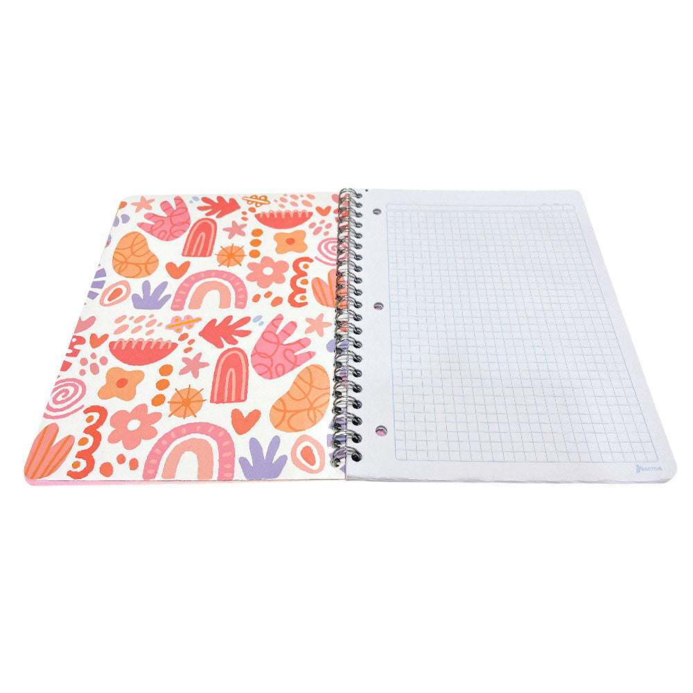 Libreta Grande Norma X-Presarte - Cuadrito / 1 Materia / Surtido