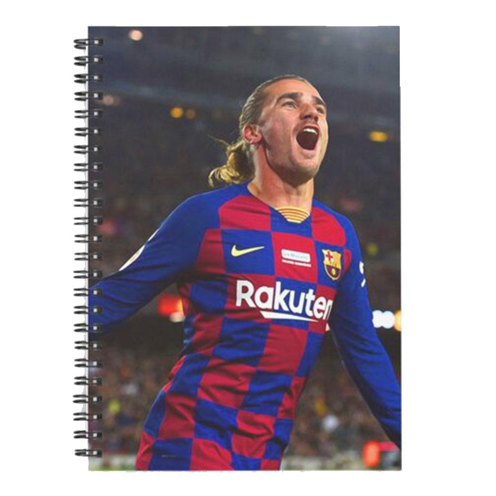 Libreta Espiral Doble Fútbol Europeo