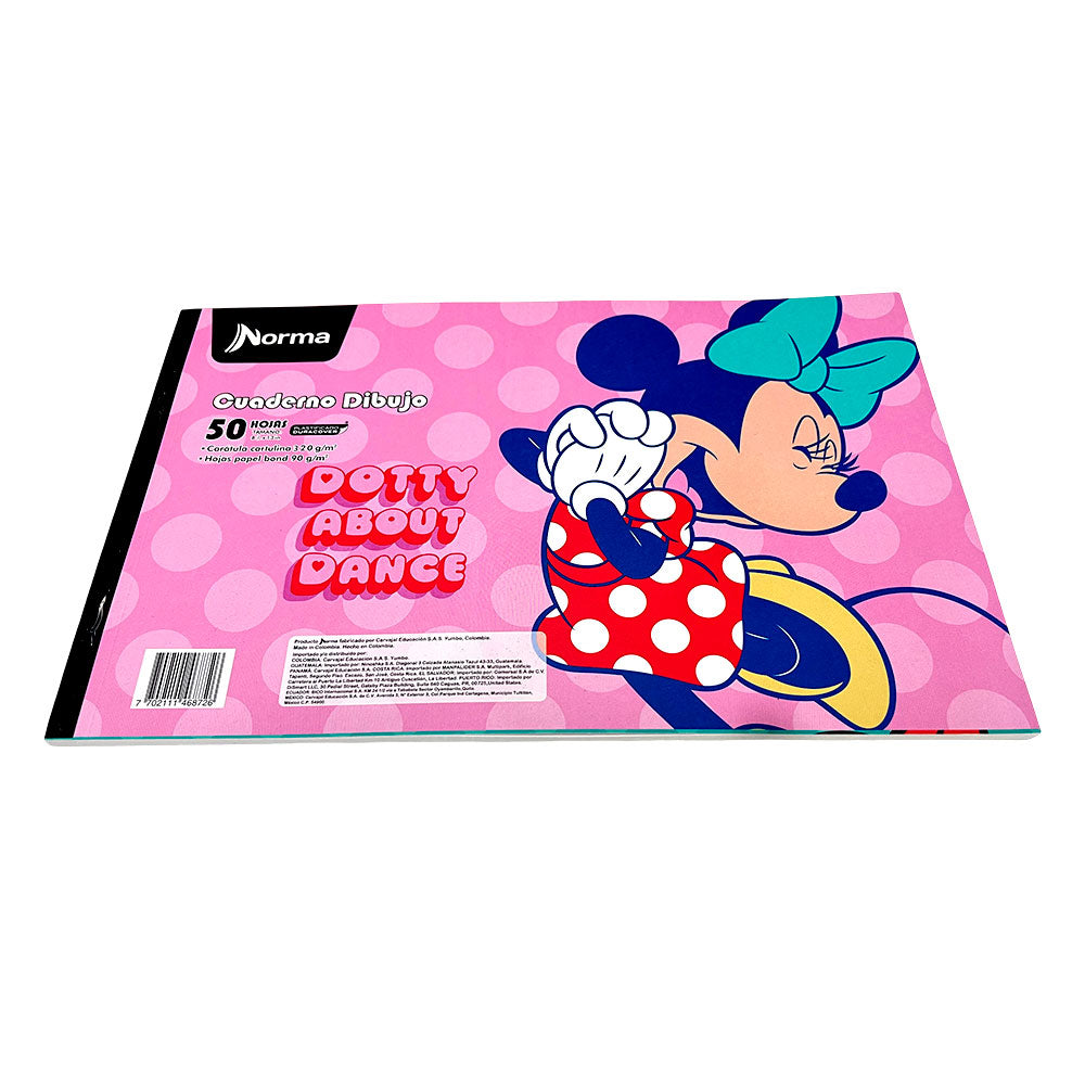 Libreta de Dibujo Norma 50 Hojas 8.5" x 13" - Surtido