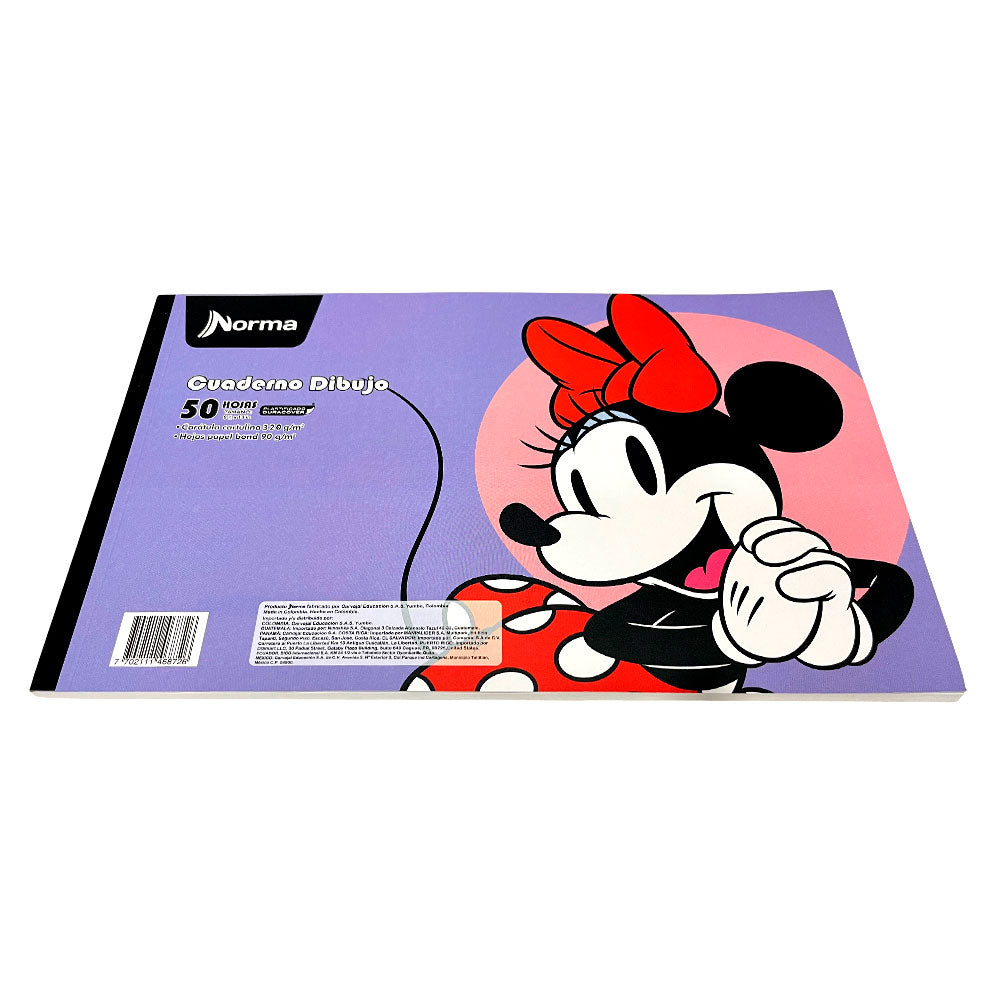 Libreta de Dibujo Norma 50 Hojas 8.5" x 13" - Surtido
