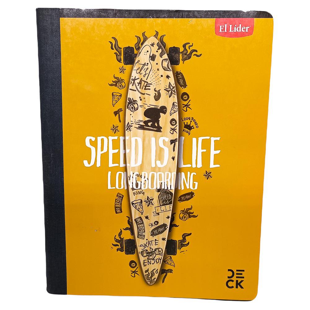 Cuaderno Grande Cosido El Líder Raya Ancha 300 Páginas 3 Materias - Surtido