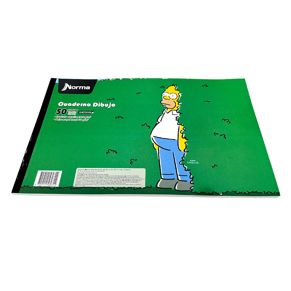 Libreta de Dibujo Norma 50 Hojas 8.5" x 13" - Surtido