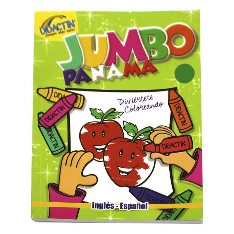 Libro Para Colorear Didactin / Jumbo / 100 Páginas