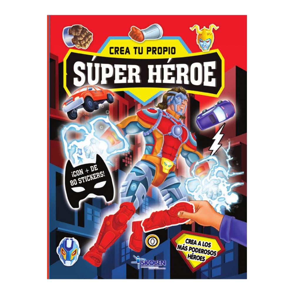 Libro de Coloreas Sicoben Superhéroes - Surtido