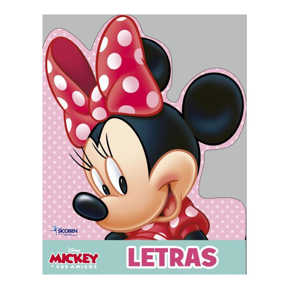 Libro de Actividades de Letras Sicoben Mickey y Minnie