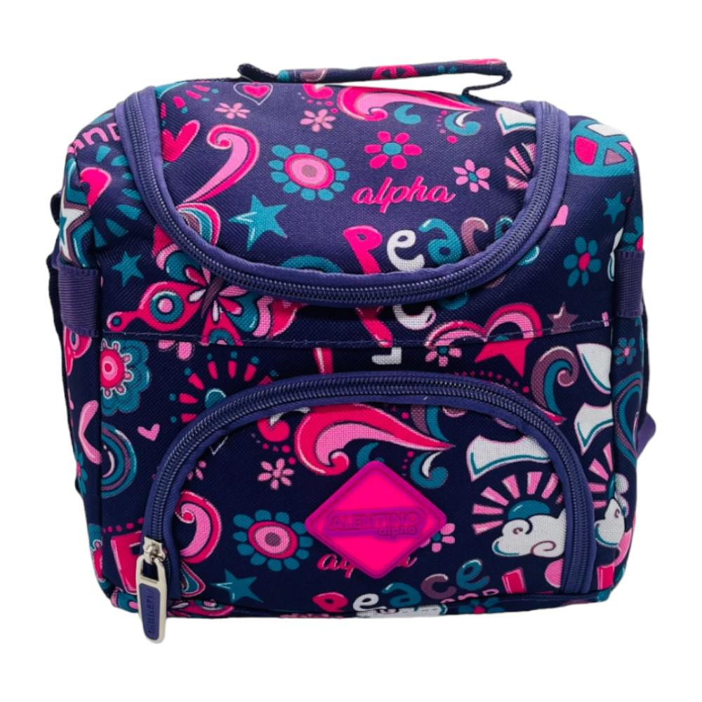 Lonchera Alentino Peace And Love Para Niña