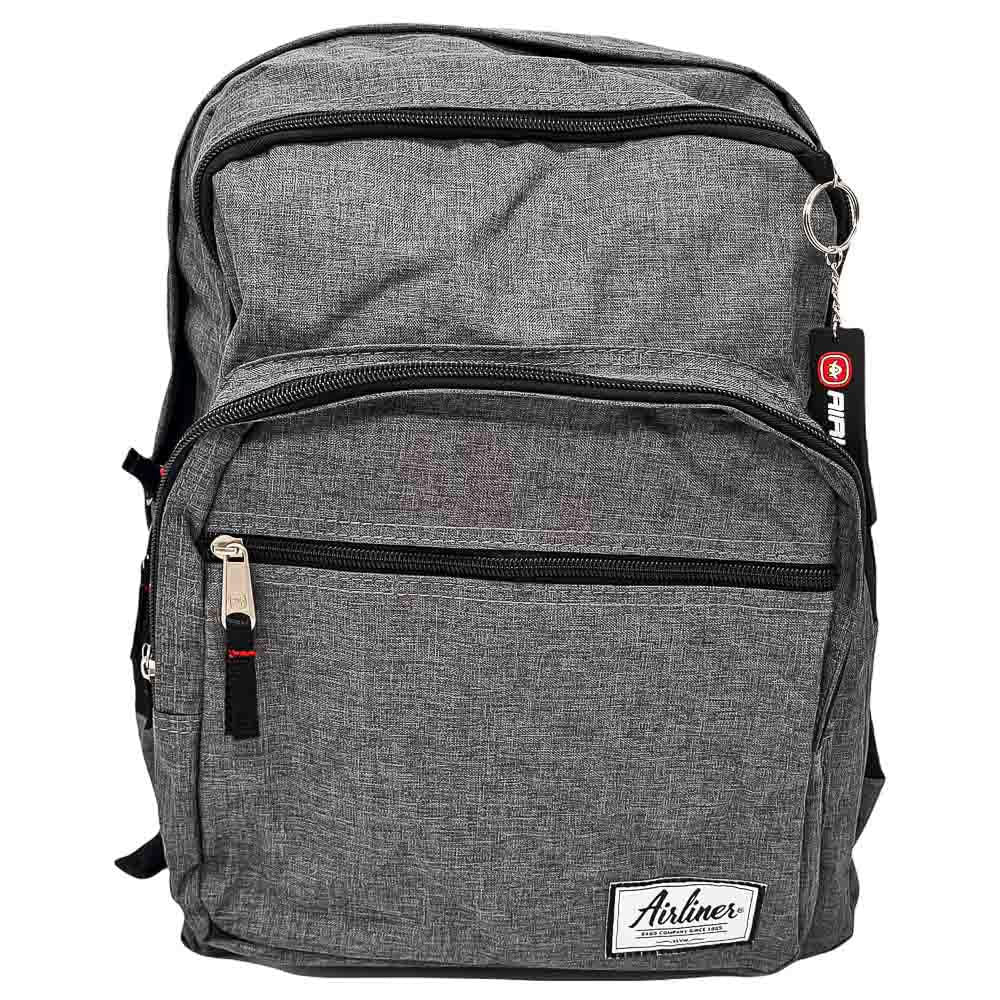 Mochila Airliner Porta Laptop Grey 17"