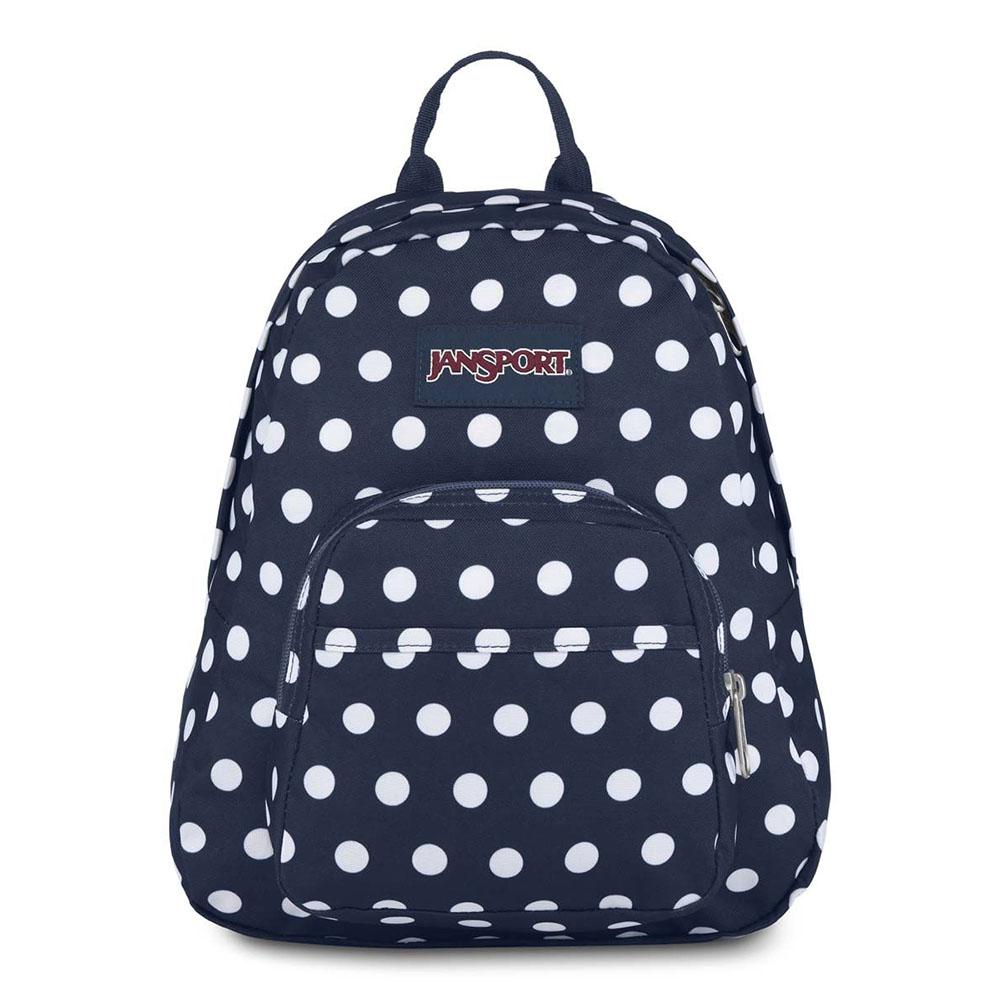 Mochila Jansport Half Pint Dark Denim Polka Dot