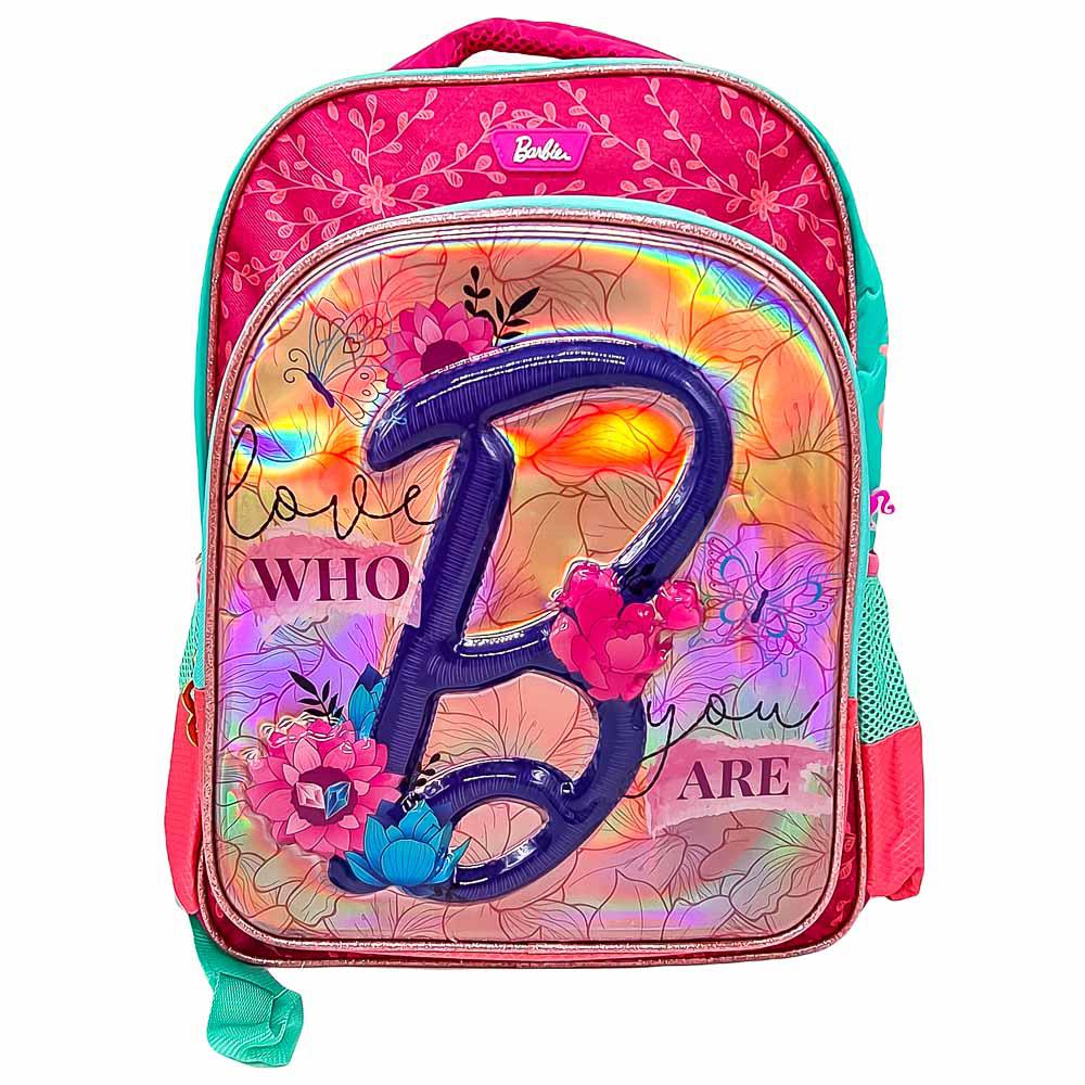 Mochila Barbie 3D Love Who 17"