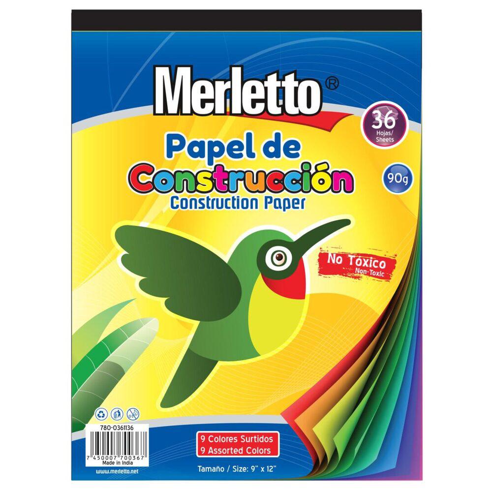 Papel de Construcción Merletto 36 Hojas