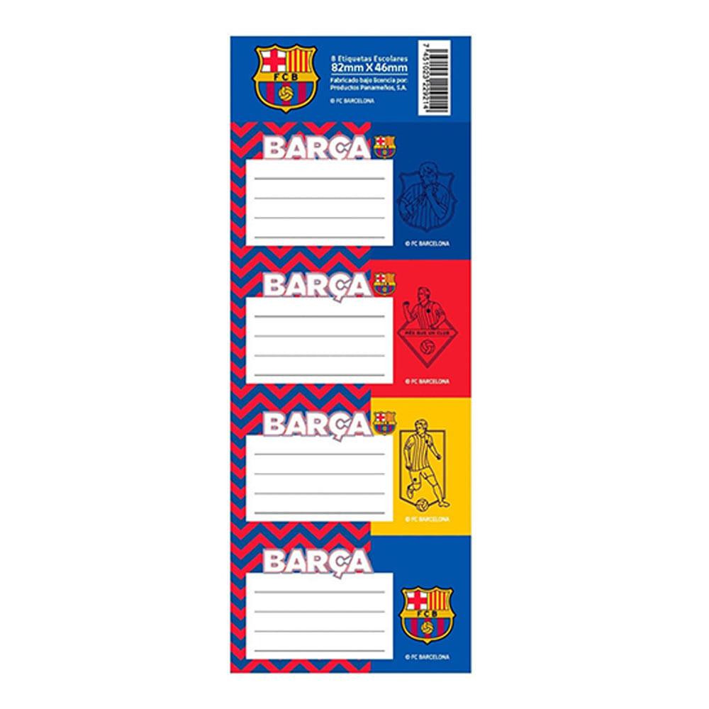 Etiquetas Escolares Águila Barsa 8 Piezas - Surtido