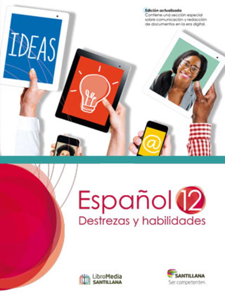 Libro Santillana Text Espanol 12 /Libro media
