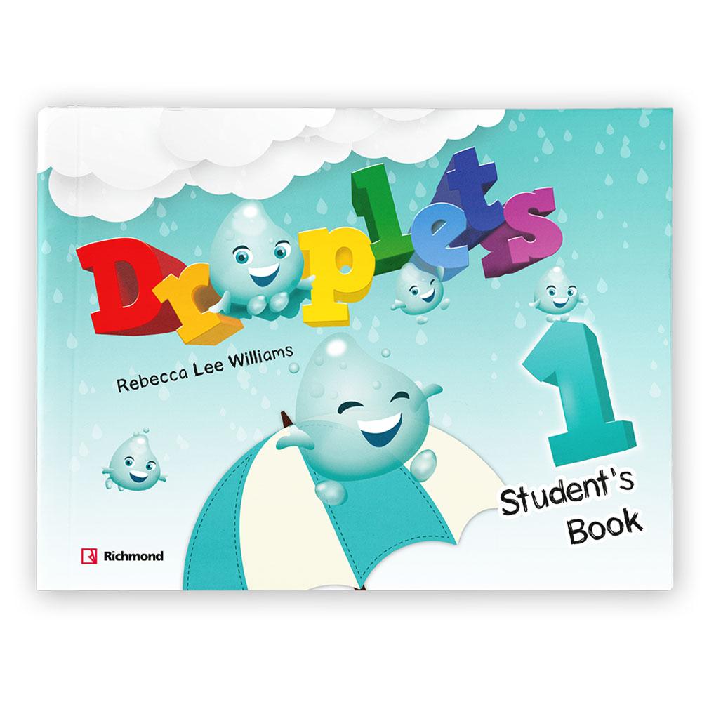Libro de Texto Droplets 1 Students Book Santilla