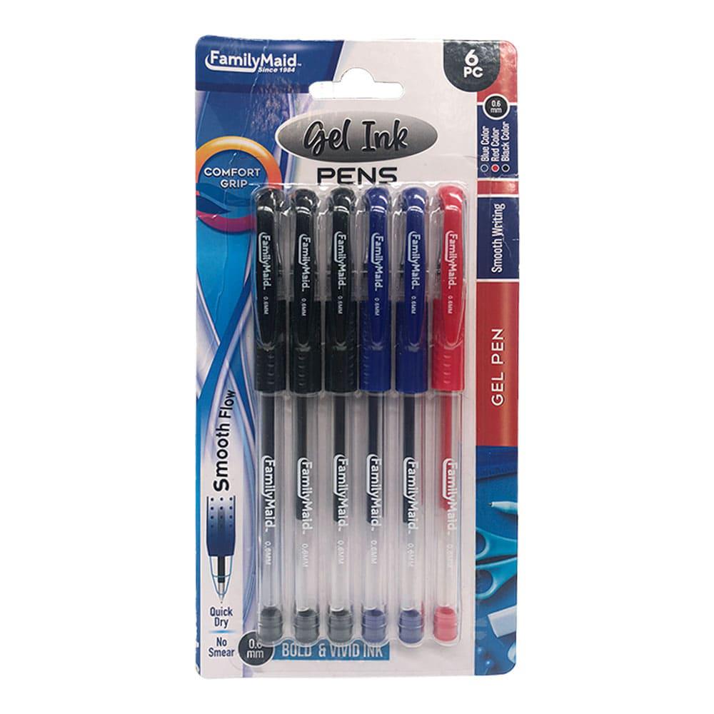 Bolígrafo Family Maid Gel 6 Piezas