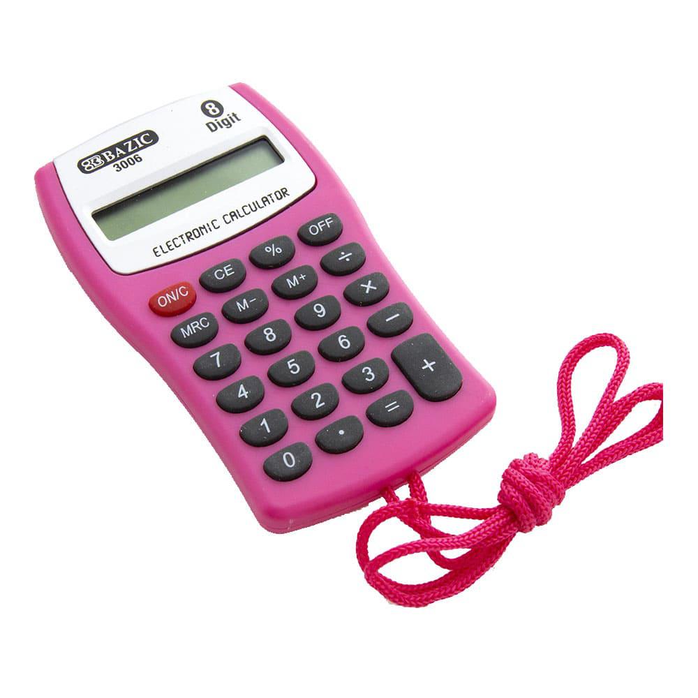 Calculadora de Bolsillo 8 Digitos Bazic - Surtido