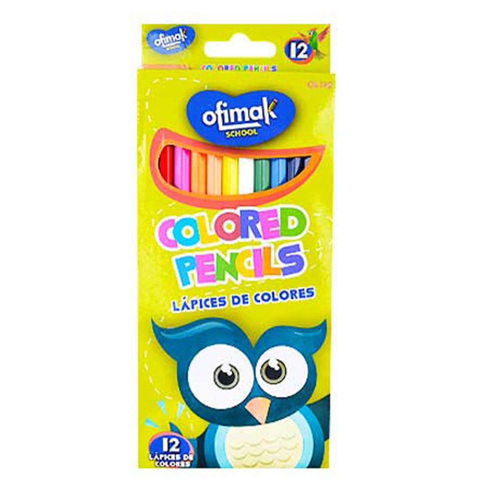 Lápices de Colores Ofimak 12 Piezas