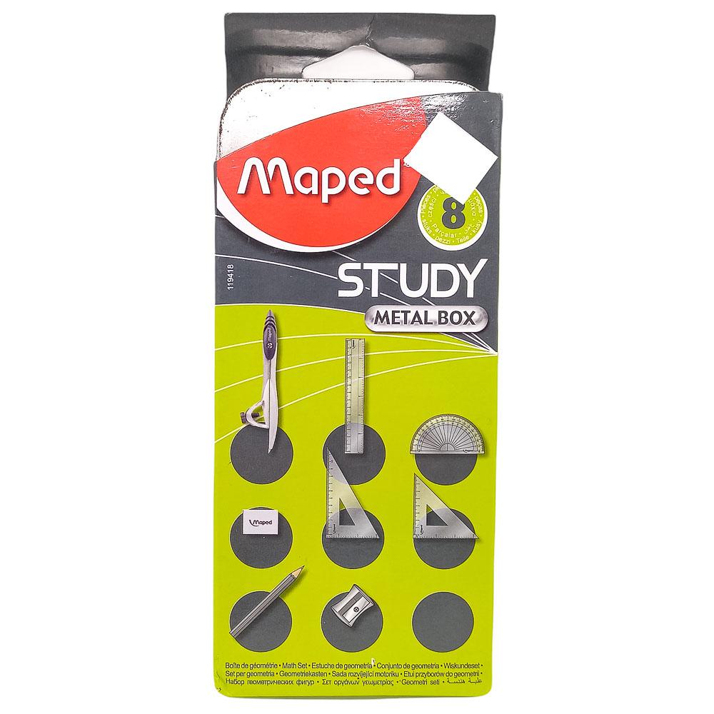 Juego de Geometría Maped 8 Piezas