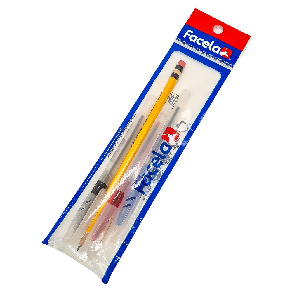 Set de Útiles Escolares Facela 4 Piezas