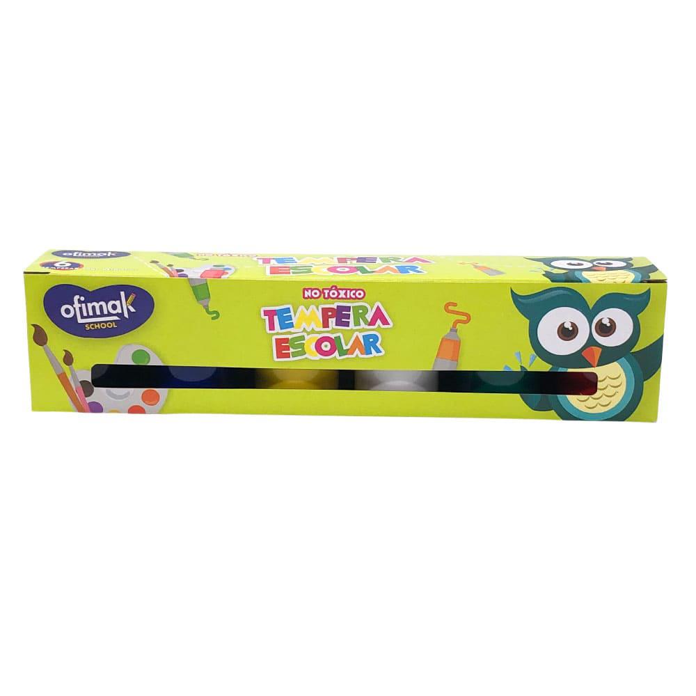 Tempera Ofimak ml 6 Colores