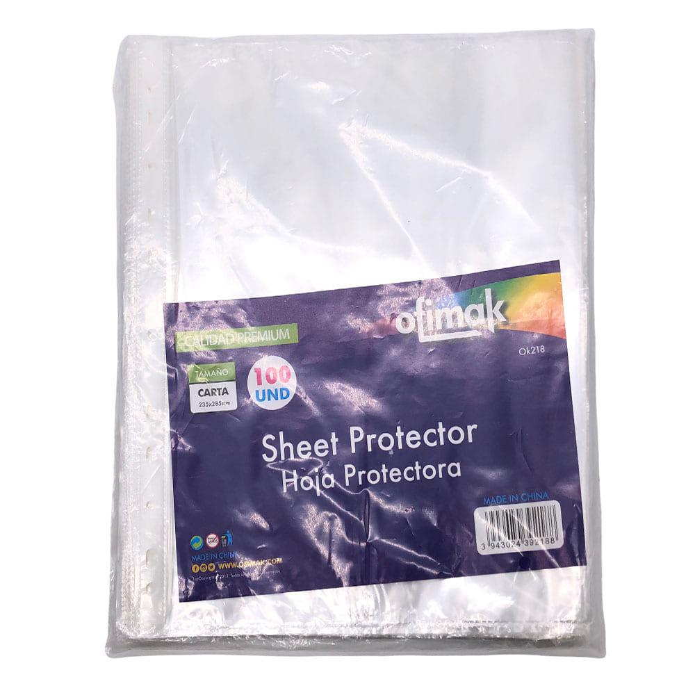 Hojas Protectoras Ofimax 100 Piezas