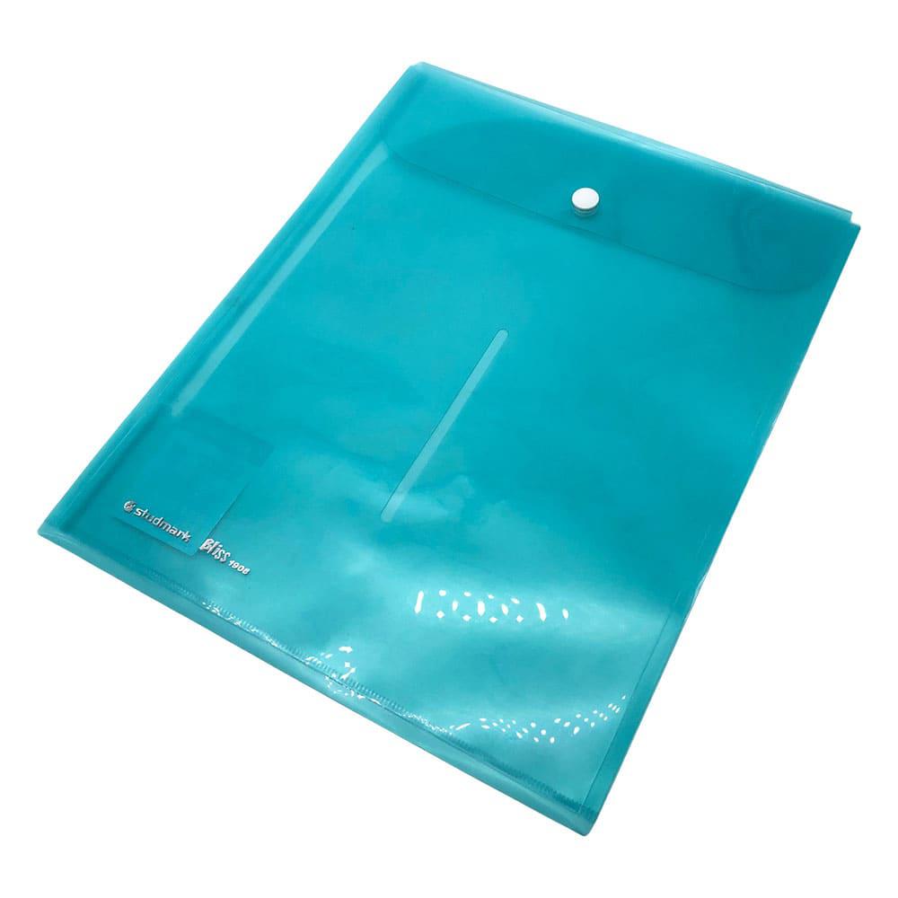 Sobre Plástico Studmark A4 Con Botón Vertical - Surtido