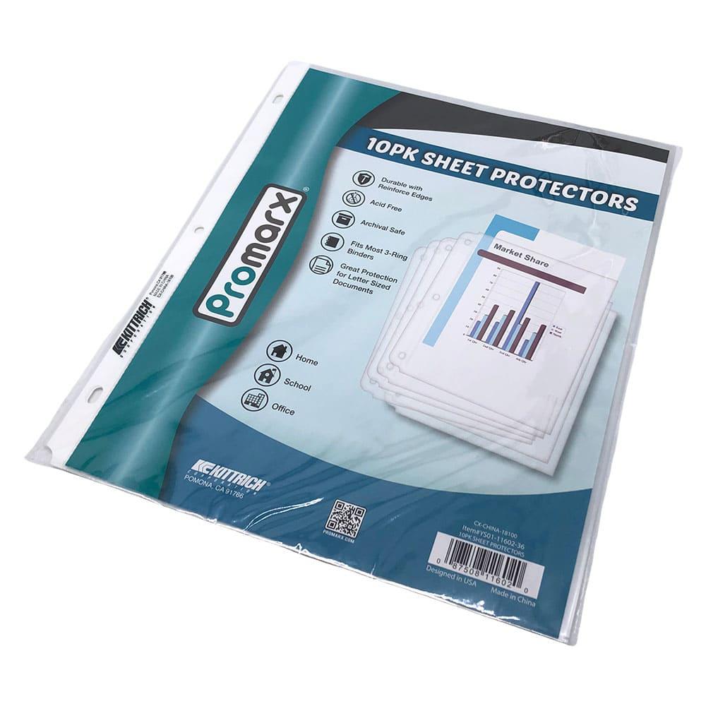 Hojas Protectoras Promarx 10 Unidades