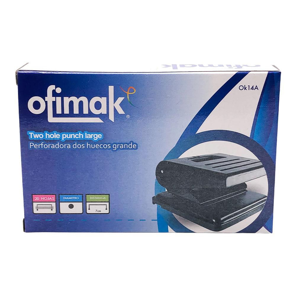 Perforadora Mediana Ofimak 2 Orificios