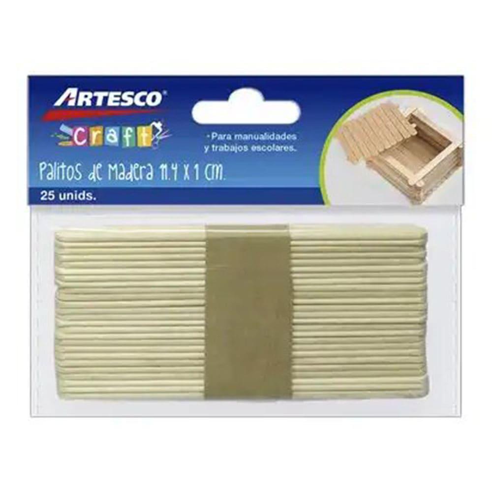 Palito de Paleta Artesco 25 Piezas