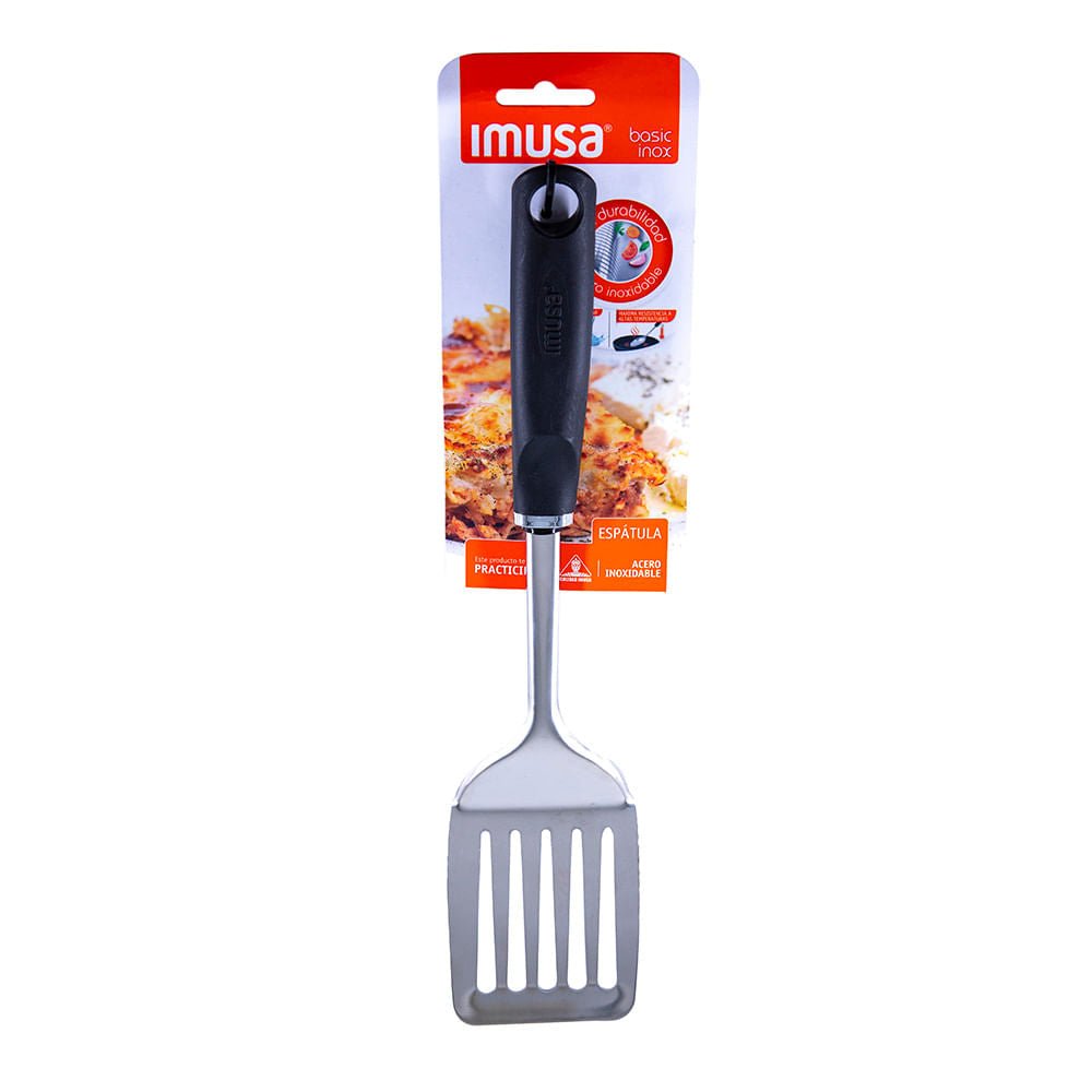 Espátula Imusa Con Hueco De Acero Inoxidable