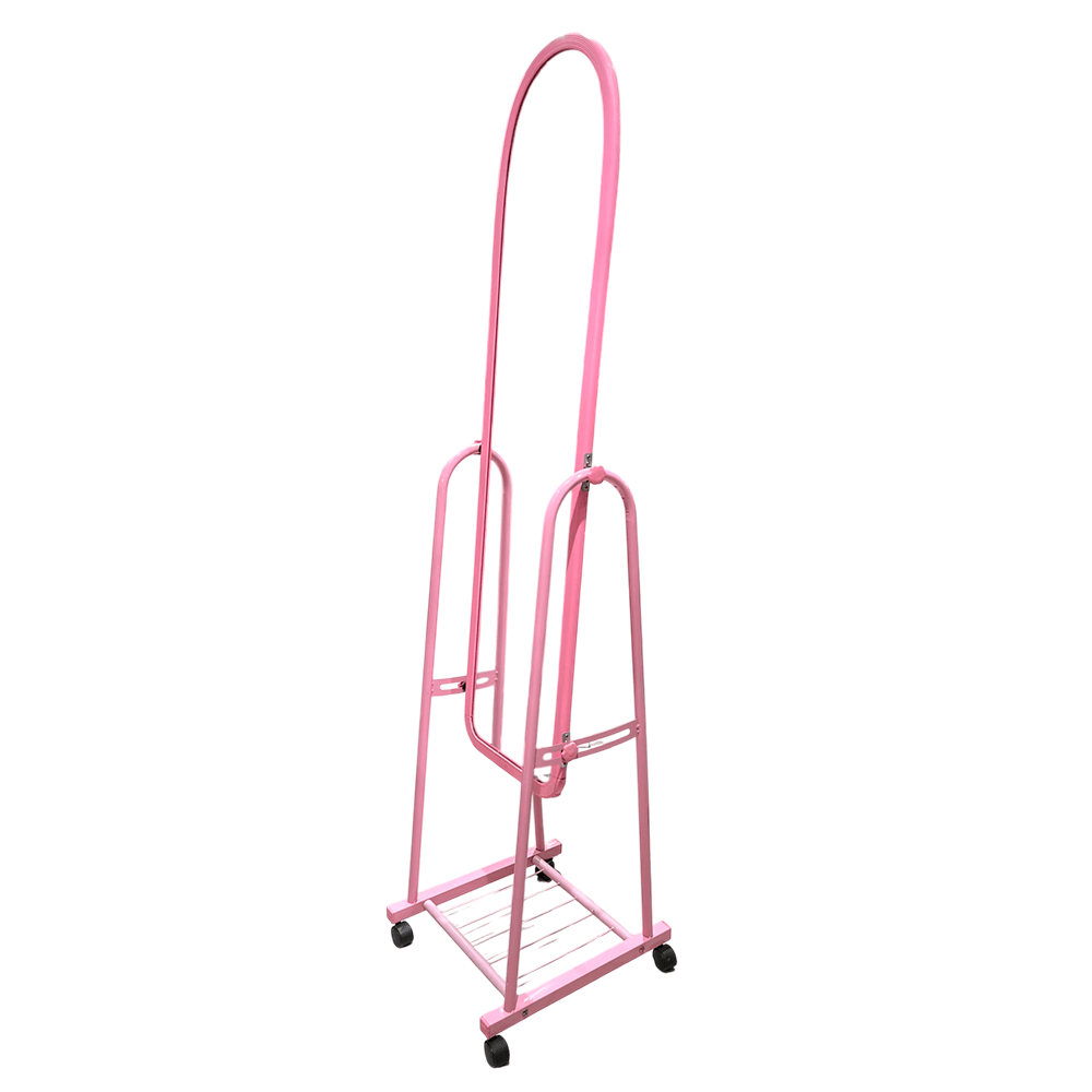 Espejo Decoratico Con Base De Metal / Ovalado / Rosado - Elements Furniture - Titan.com.pa - 2100000441037